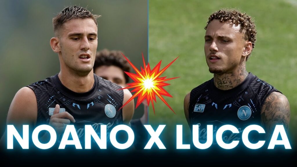 NOA LANG x LUCCA 👀 Funziona la CONNECTION tra i nuovi acquisti 🔥| L'allenamento del NAPOLI da DIMARO