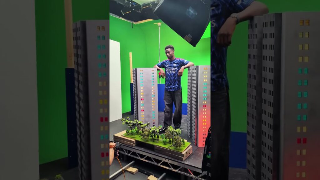 Bukayo Saka’s POV: Kit Shoot Day 🤩  #arsenal #afc #bukayosaka