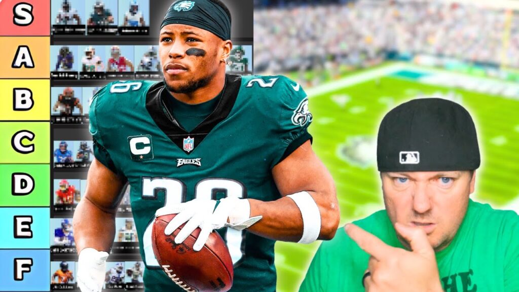 Top 45 Running Back Rankings & Tiers | 2025 Fantasy Football