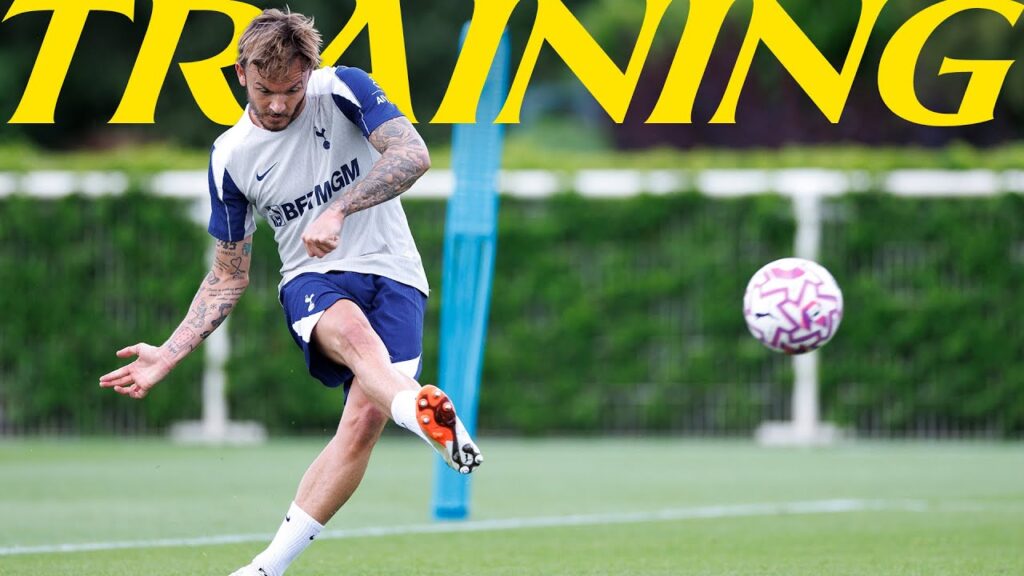 James Maddison returns to Spurs training! Behind the scenes during pre-season