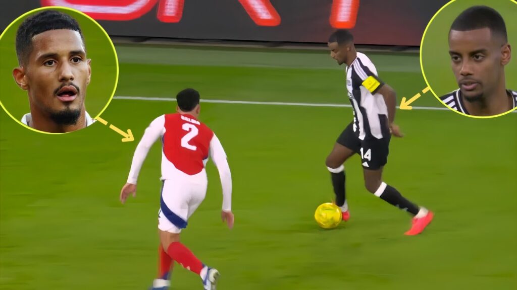 Alexander Isak vs William Saliba | All Duels | Liverpool Target 🔴