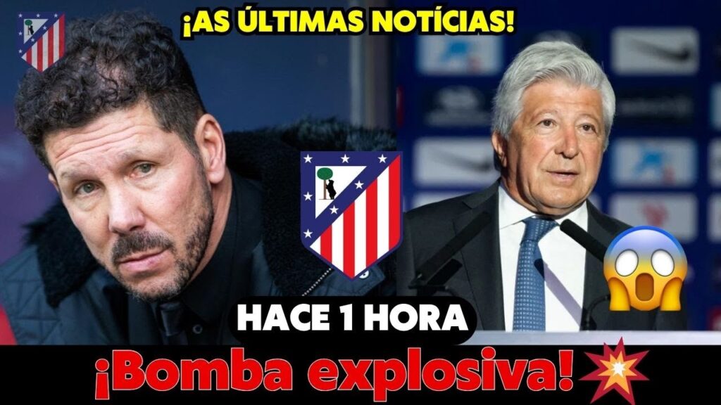 🚨AS ÚLTIMAS NOTÍCIAS SOBRE O Atlético de Madrid! ÚLTIMAS NOTÍCIAS Club Atlético de Madrid