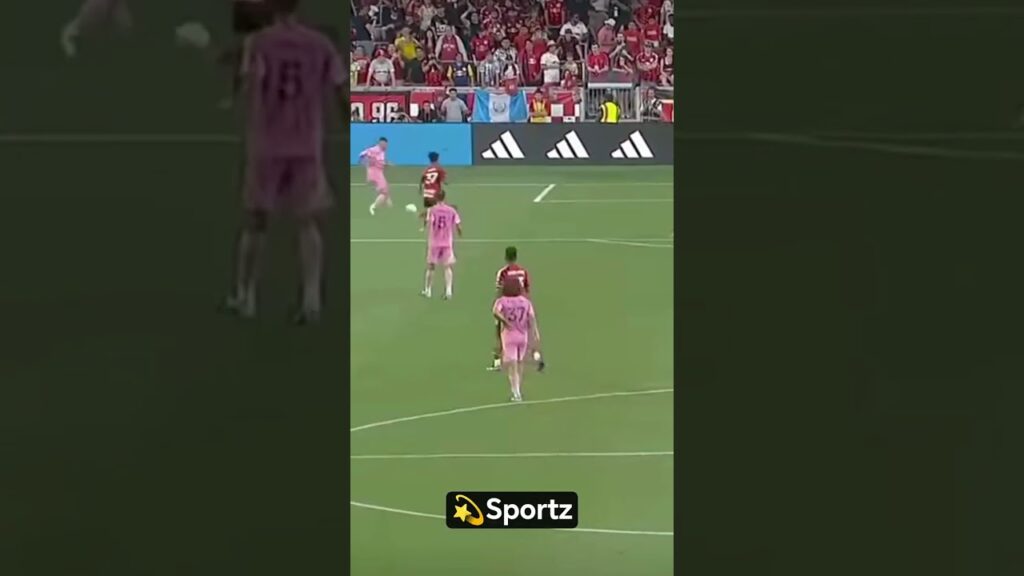 MLS: Messi World Class Pass to Jordi Alba🤌 #sports