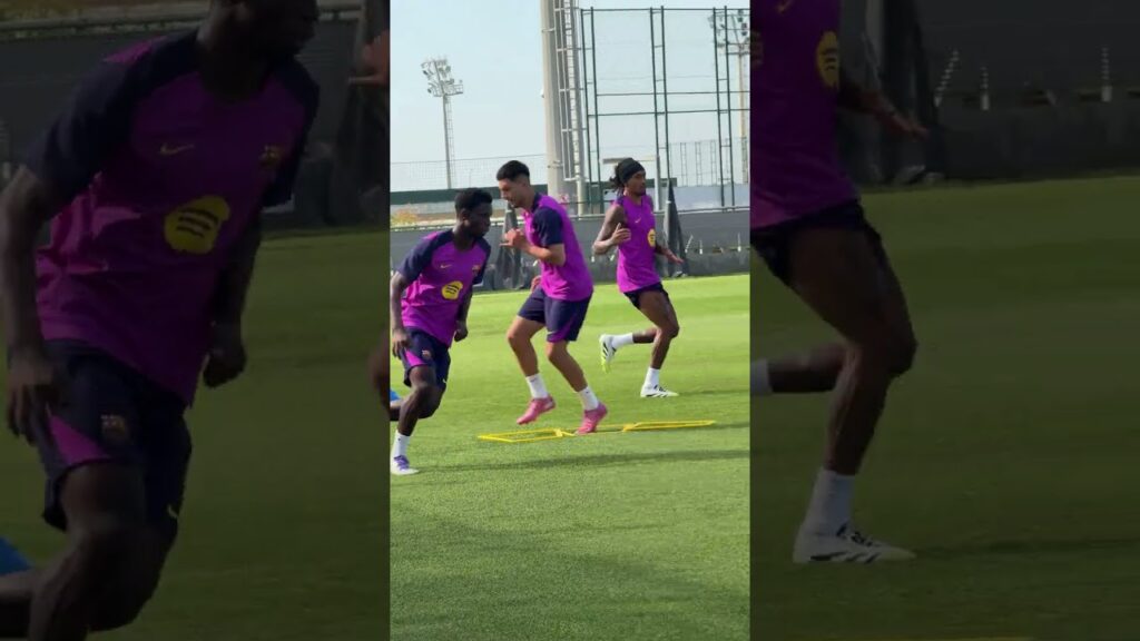 Raphinha’s last touch at the end is pure cream 🍦 #fcbarcelona #football #shorts #raphinha