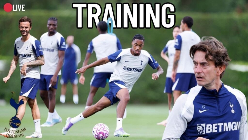 James Maddison Returns to Spurs Training! Behind the Scenes Pre-Season 2025 ⚪🔥