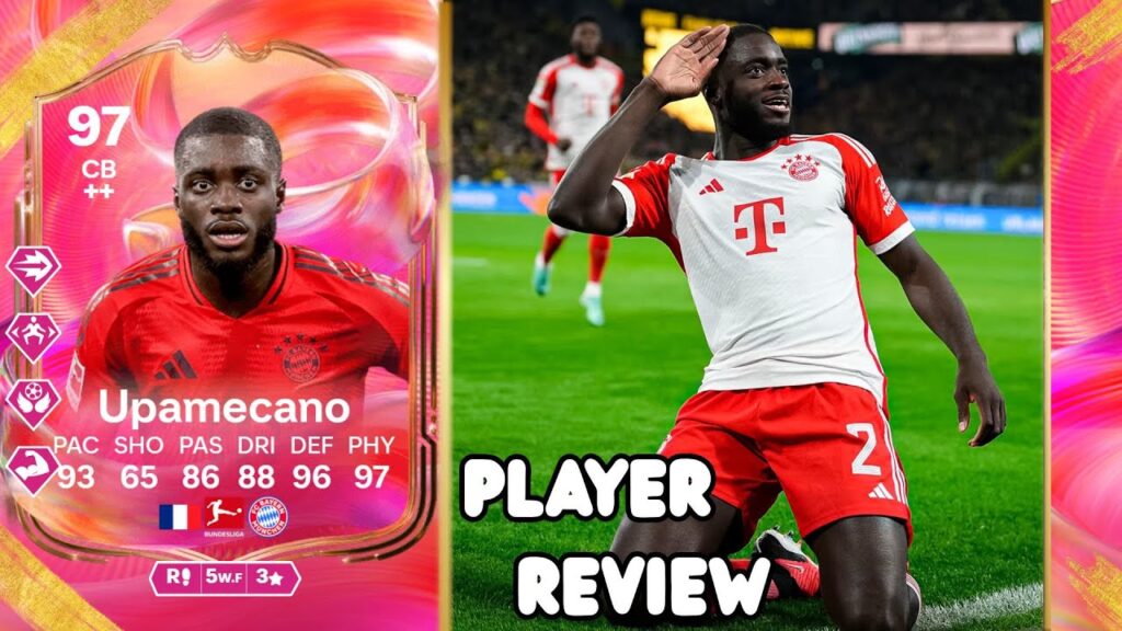 HAN ARRUINADO LA CARTA| UPAMECANO FUTTIES 97 REVIEW | EA FC 25 DAYOT UPAMECANO FUTTIES 97 REVIEW