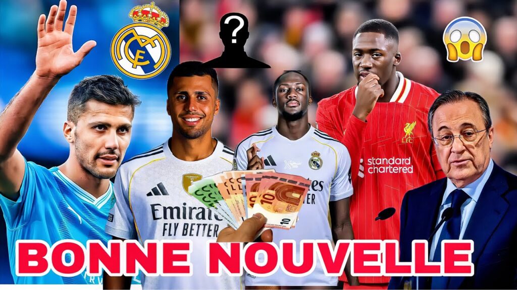 IBRAHIMA KONATÉ & RODRI AU REAL MADRID  le club merengue va faire des offres pour.. : Idrissa Gueye