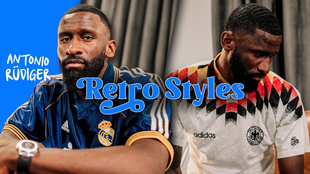 "Das schwerste Trikot im Weltfußball" | Antonio Rüdiger in Retro Styles