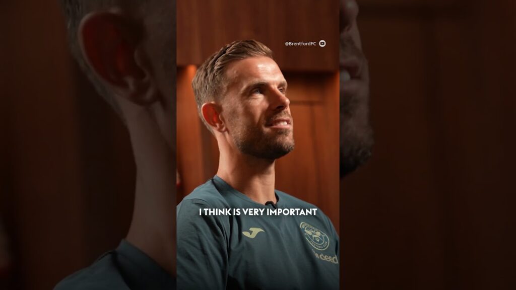 Jordan Henderson speaks for the first time as a Brentford player 🐝 #football #brentford  #henderson