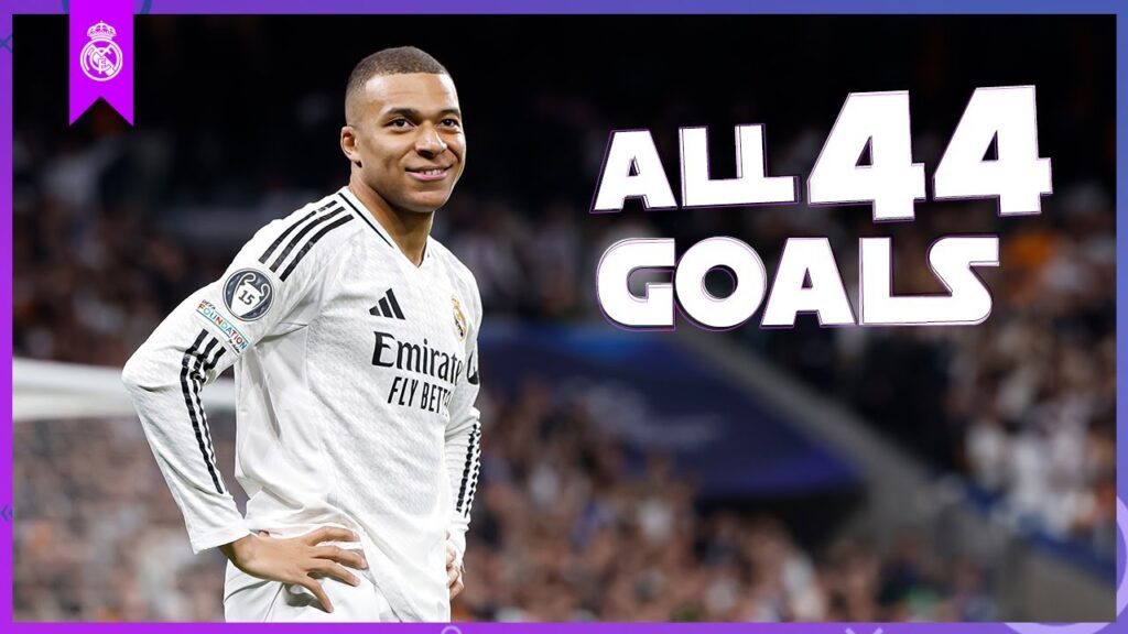 All of Kylian Mbappé's 44 REAL MADRID GOALS | 2024/25