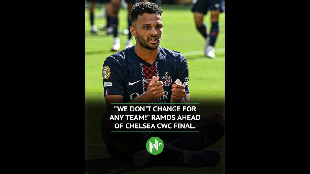 Goncalo Ramos ahead of facing Chelsea in the Club World Cup final 👀