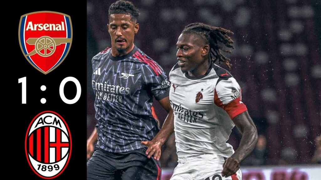 Saka Goal 🤯 Arsenal vs AC Milan 1-0 Highlights & All Goals | Club Friendly 2025 HD