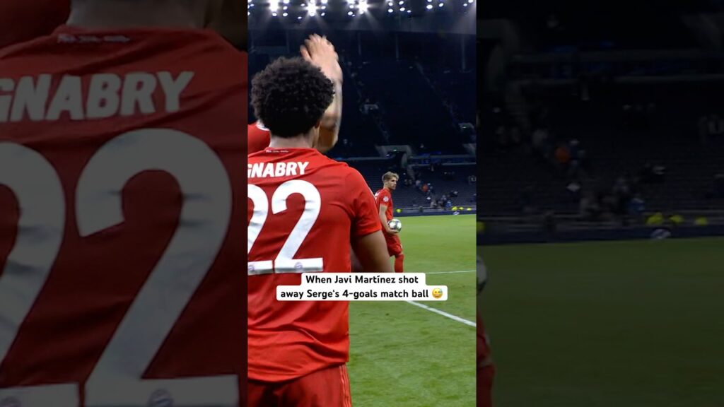 Serge Gnabry‘s facial expression says it all 😅