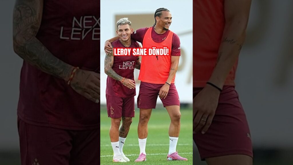 🟡🔴Galatasaraylı Leroy Sane Kemerburgaz Tesisleri’nde!