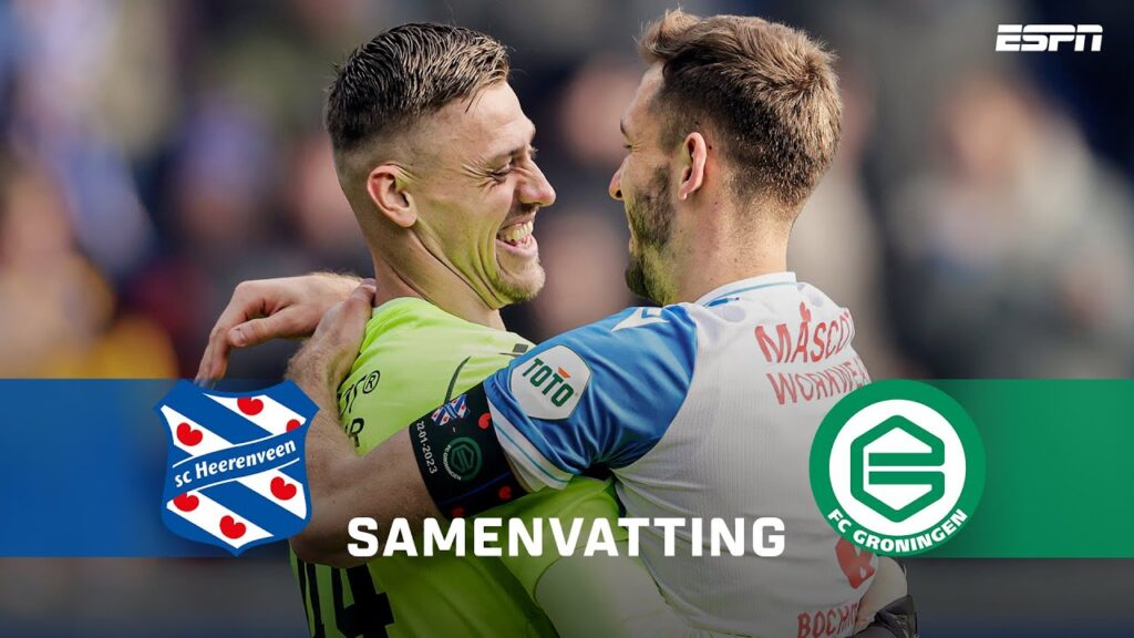 Andries Noppert geeft ASSIST in doelpuntrijke DERBY! 🅰️ | Samenvatting sc Heerenveen - FC Groningen