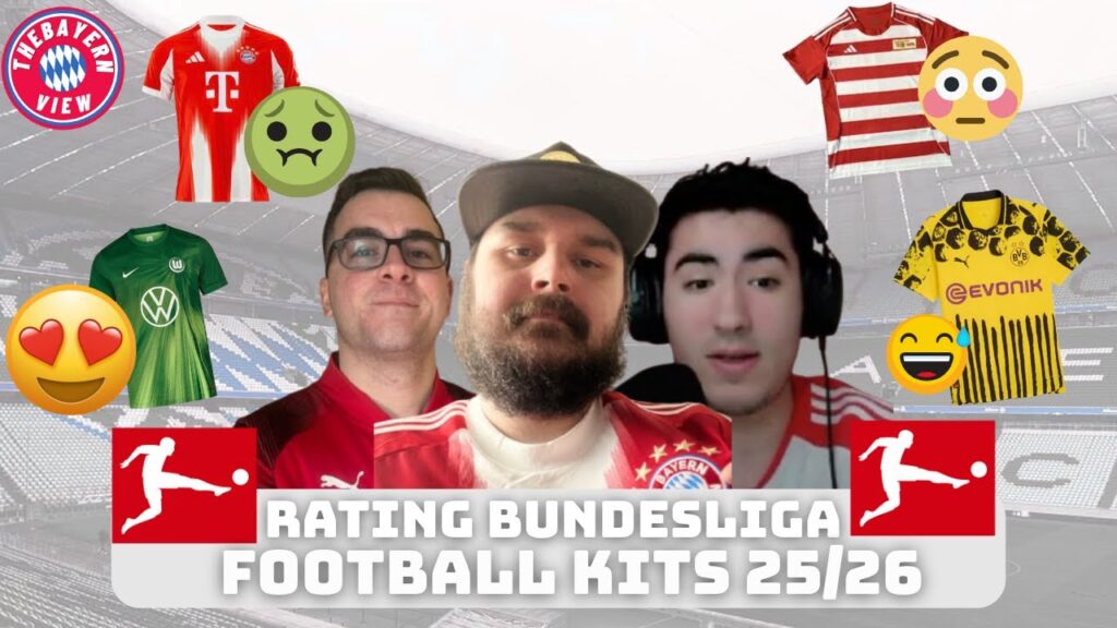 RATING BUNDESLIGA FOOTBALL KITS 25/26 - w/ @juvecornercast