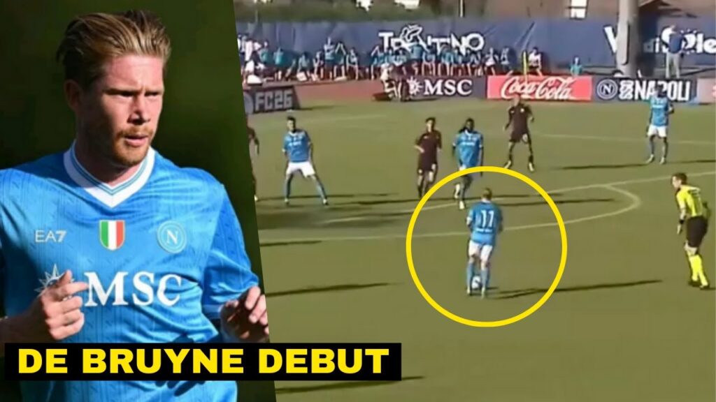 Kevin de Bruyne Napoli Debut v Arezzo