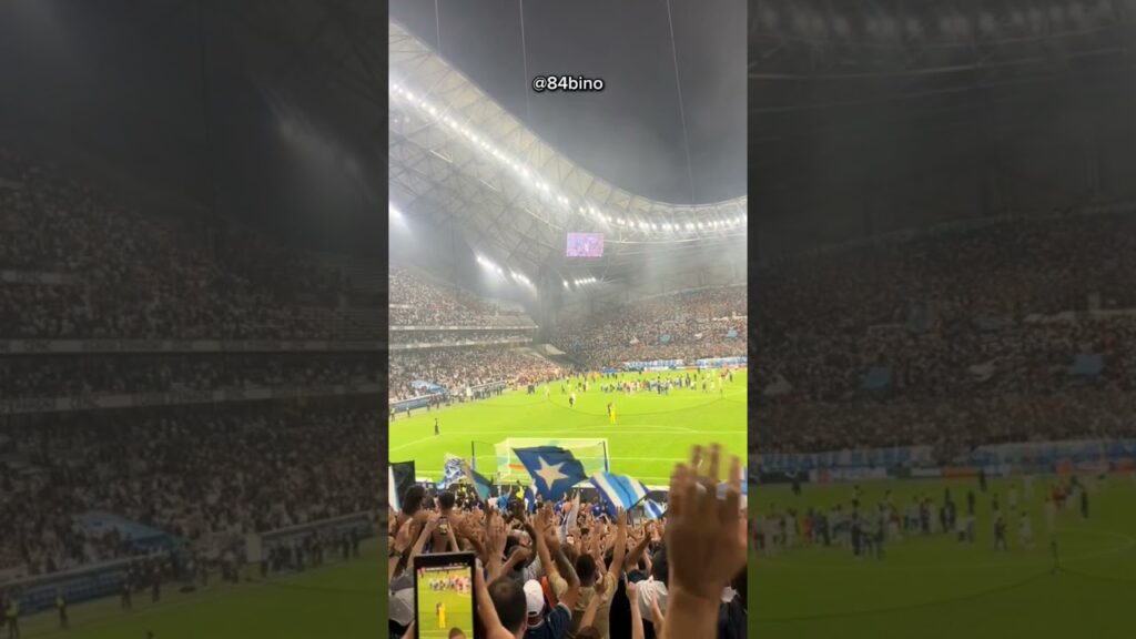 L'hommage rendu à Steve Mandanda 🥹🩵 #TeamOM #ExOM