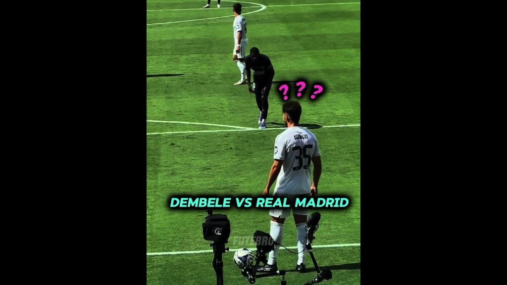 Chelsea mirrored Dembele 🪞