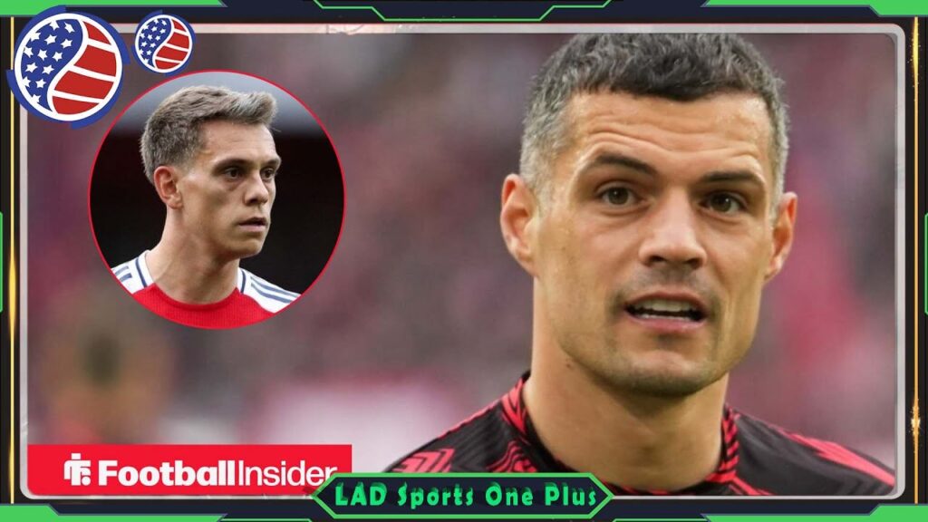 Leandro Trossard reacts to Granit Xhaka's message as Sunderland switch nears