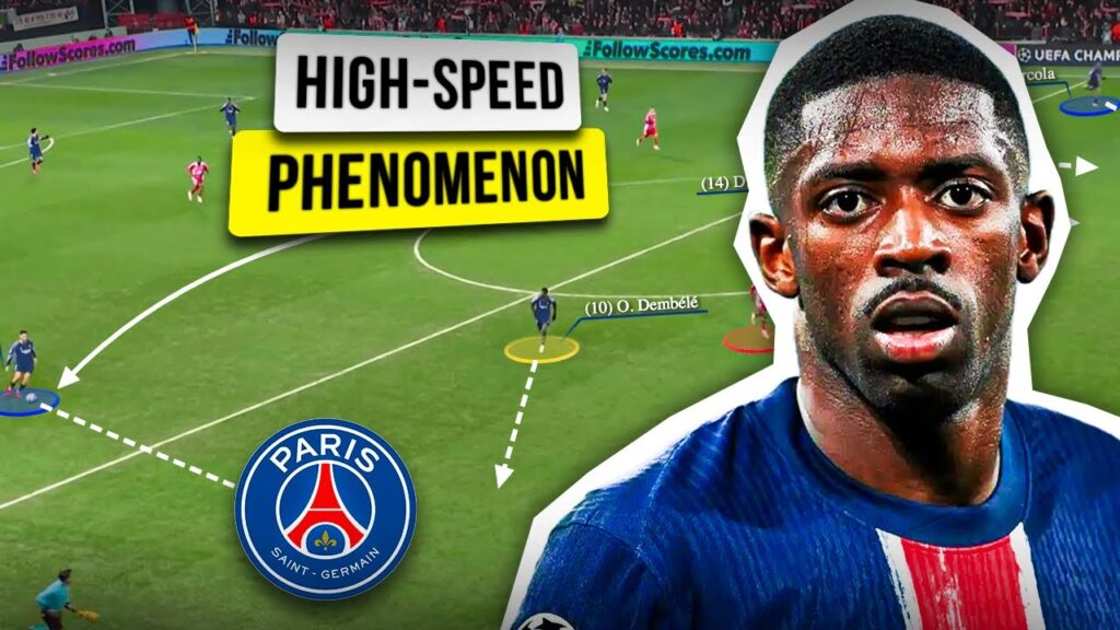 The Anatomy of Dembele’s INSANE Speed and Pressing Traps
