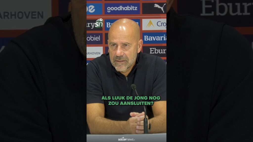 BOSZ duidelijk over TERUGKEER Luuk DE JONG 👀