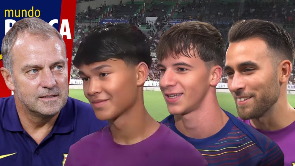 BARÇA: Reacción de HANSI FLICK, DRO, JOFRE y ERIC tras la VICTORIA en el Vissel Kobe vs FC Barcelona