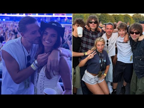 Jack Grealish Cuddles Sasha Attwood at Oasis Concert Before Hanging Out with Gallagher Kids!