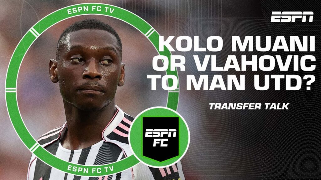 ‘HE’S AVAILABLE!’ Could Man United target Randal Kolo Muani or Dusan Vlahovic? | ESPN FC