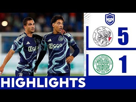 Ajax vs Celtic 5-1 Highlights  Club Friendly Games 2025