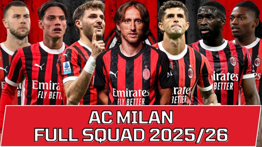 AC MILAN FULL SQUAD SEASON 2025/26 | AC Milan Squad Update with Transfer Rumors