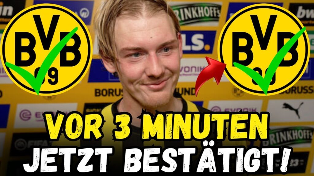 BVB: Eilmeldung! Alle überrascht! Julian Brandt bestätigte dies heute dem BVB! #dortmund #bvb