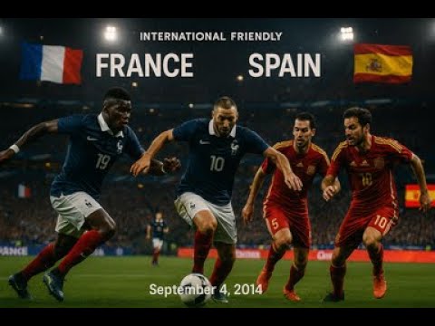 France vs Spain | Full Match | International Friendly | September 4, 2014