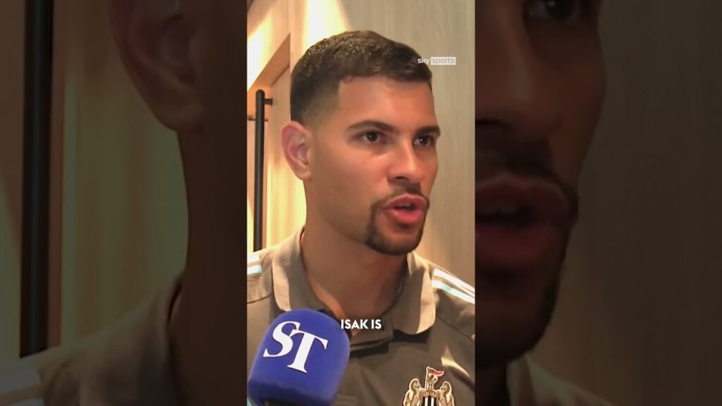 Bruno Guimarães reacts to Alexander Isak news 👀