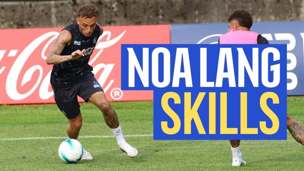 NOA LANG skills ⚽ Guardate che dribbling in allenamento!