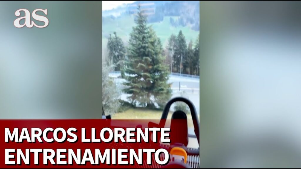 Marcos Llorente no deja de entrenar ni para disfrutar de unas vistas de película | Diario AS