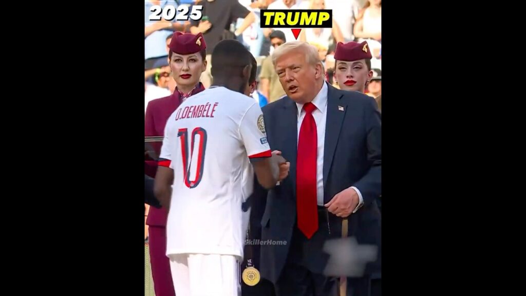 Dembele Met Both Russia & America Presidents🥵