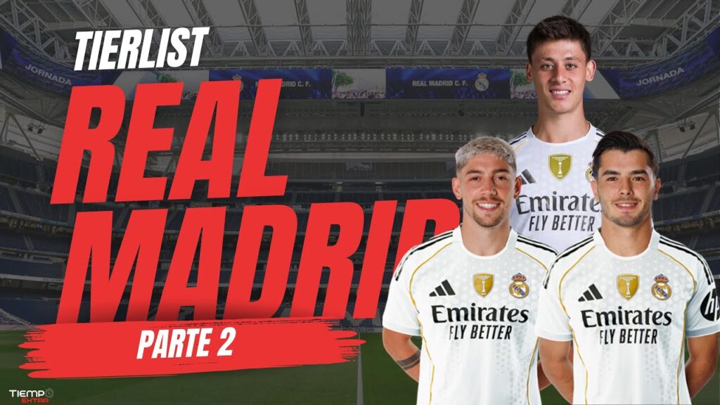 ⚪ TIER LIST de los MEDIOCENTROS del REAL MADRID 25/26 🧠