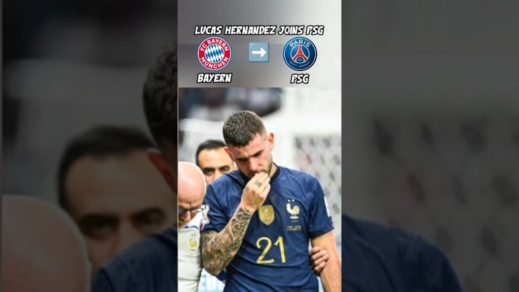 PSG SIGNS Lucas Hernández #football #shorts #psg #bayern