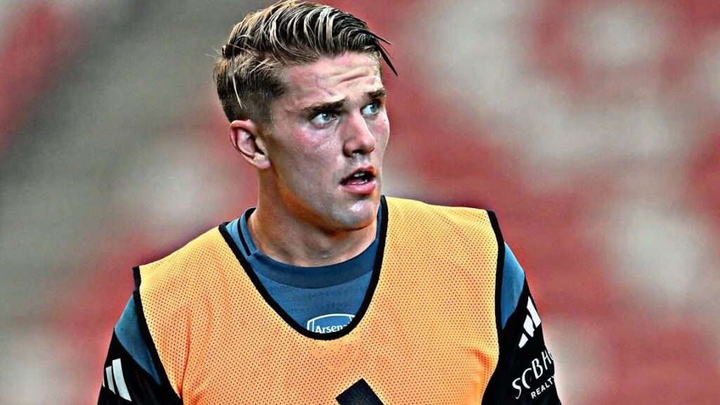 Victor Gyökerés First Day Training With Arsenal Victor Gyökerés First Day Training With Arsenal