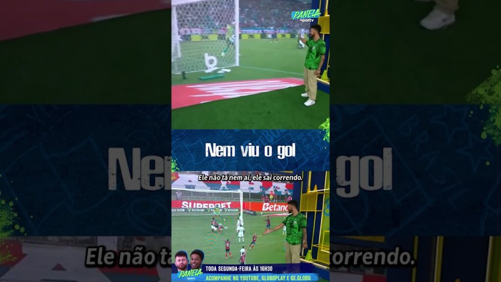 ÉVERTON RIBEIRO NÃO VIU O GOL DO BAHIA | PANELA SPORTV | #shorts | sportv