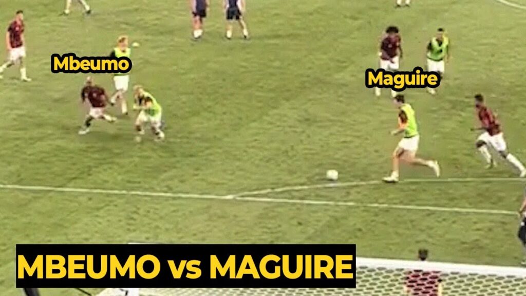 Only Harry Maguire could stop Mbeumo during training, just look at what he did... | Man Utd News