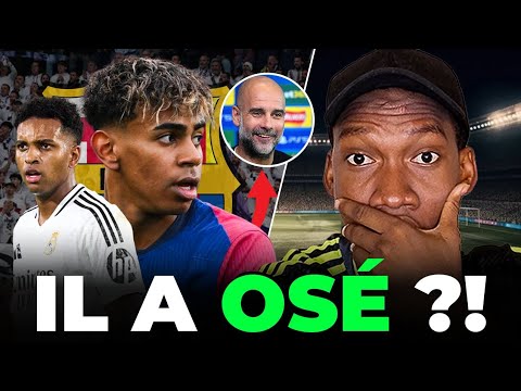 Guardiola Défend Yamal / Rodrygo a fait son CHOIX !Vinicius poussé dehors ?