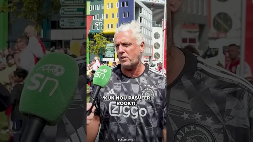 Wie hebben we daar? 👀 REMKO PASVEER is natuurlijk ook aanwezig op de open dag van AJAX 🤪