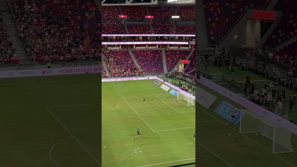 BUKAYO SAKA BEN WHITE COMBINE WITH VIKTOR GYOKERES IN HONGKONG TRAINING #arsenal #trending #football