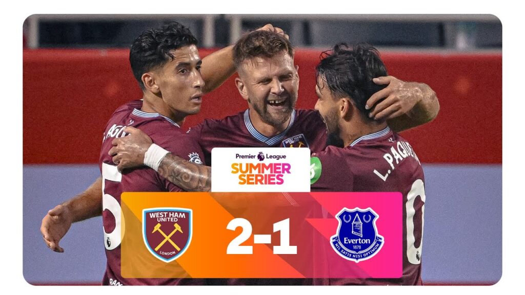 Niclas Füllkrug wins it for West Ham | WHU 2-1 EVE | 2025 Premier League Summer Series Highlights
