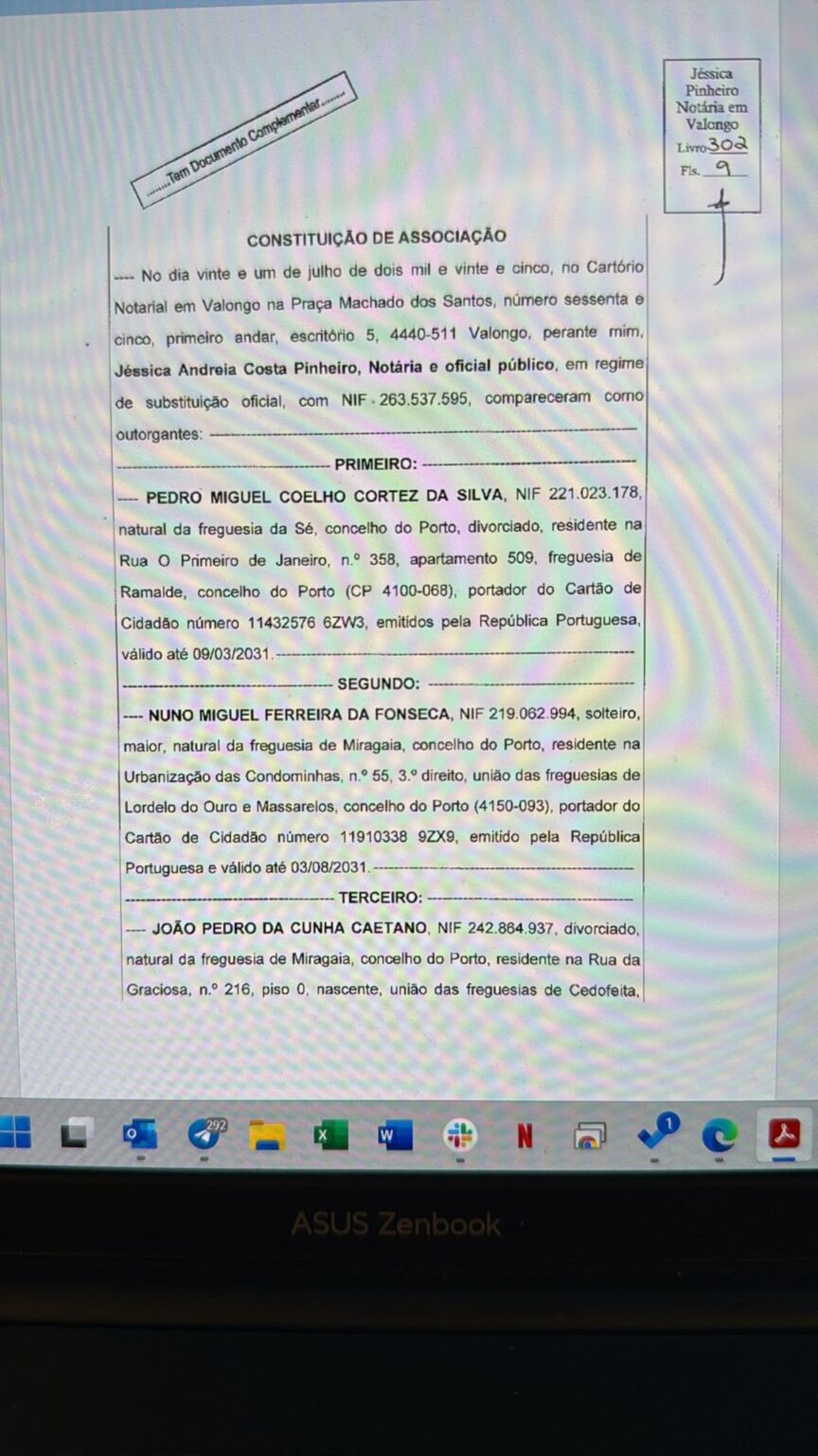 Para memória futura