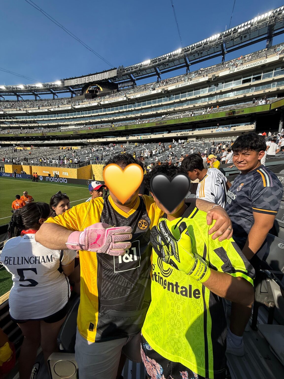 My Brother and I Got Kobel and Meyer’s Gloves after the Madrid Game