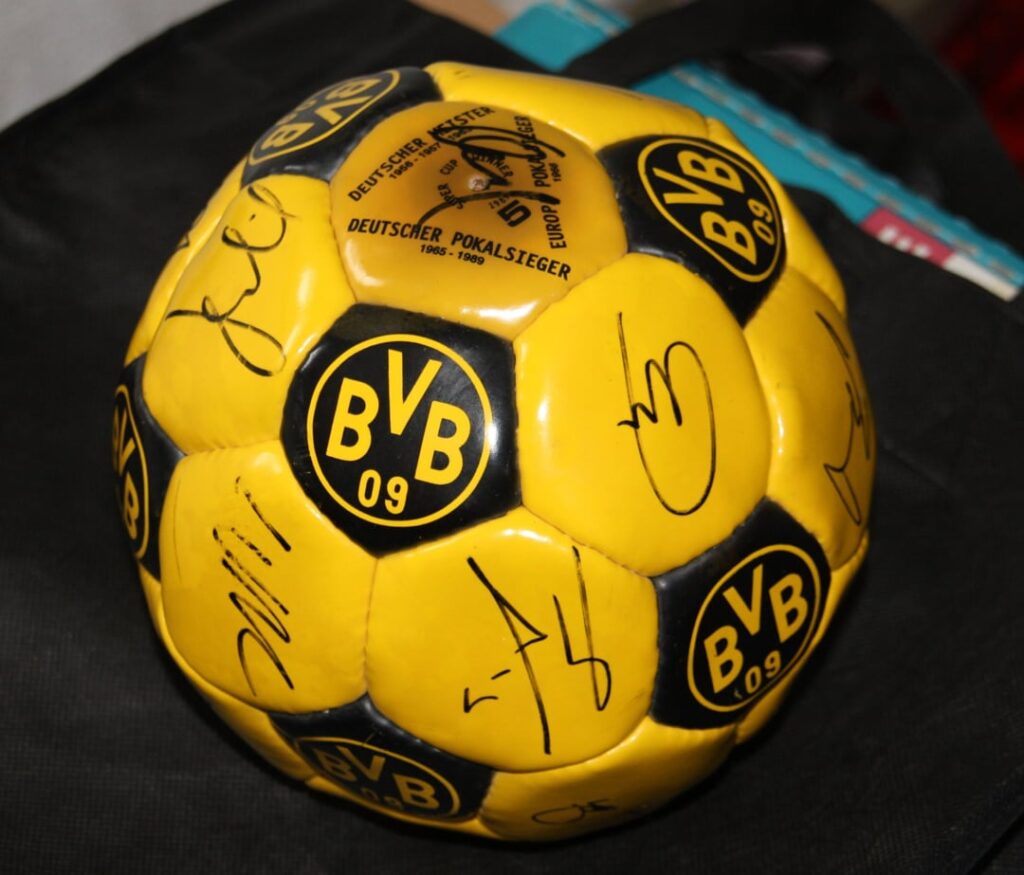 Signed Ball from 95/96