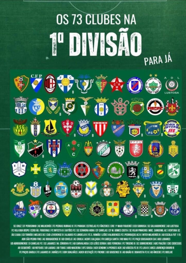 Equipa B aparentemente inscrita